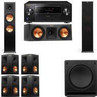 Klipsch RP-280F Tower Speakers-RP-250C-SW-112-7.1-Pioneer Elite SC-85