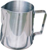 Tiger Chef Milk Frother, Espresso 18/8 Stainless Steel Frothing Pitcher, 12-Ounce, NSF Certified, (1) N7