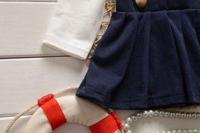 Fake Two Piece Long-Sleeved Strap Dress ,BeautyVan Baby Girl Outfit Lace Dress Layered Fake Two Piece Long-Sleeved... N8