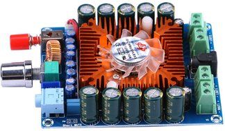 Yeeco TDA7850 Digital Audio Power Amplifier Ampli Board Hifi Stereo Audio Amplify 50W*4 Channel DC 12-16V AMP... N6