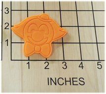 Birthday Party Clown Shaped Fondant Cookie Cutter and Stamp #1128 N2