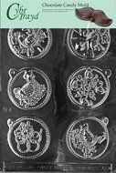 Cybrtrayd C048 12 Days of Christmas, 1 to 6 Set Life of the Party Chocolate Candy Mold with Exclusive Cybrtrayd...