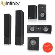 2 Infinity R263 Reference Series 3-Way Dual 6-1/2&#039;&#039; Floorstanding Speaker + Infinity R152 Reference Series 2-Way... N2