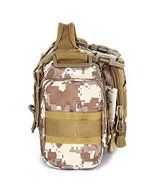 SB@Outdoor Multi-functional Camouflage Backpack Canvas Riding &amp; Climbing Single Shoulder Bag Chest Bag SB18 N3