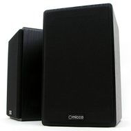 Micca MB42 Bookshelf Speakers With 4-Inch Carbon Fiber Woofer and Silk Dome Tweeter (Black, Pair) N4