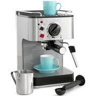 Cuisinart 15-Bar Stainless Steel Espresso Maker - Refurbished (EM-100fr) with Aroma Stainless Steel One Serving...