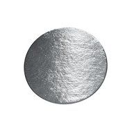 Silver Round 6&quot; Cardboard Cake Board ~ Cake Board