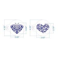 ART Kitchenware 6pcs/set Wedding Cookie Stencil Set (Suits,Dress,Heart,Roses) Fondant Cake Stenciling Sugarcraft... N7