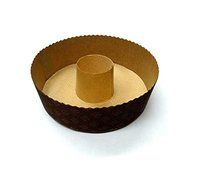 Paper Ring Bundt / Angel Food Cake Pan 7 7/8&#039;&#039; x 2 3/8&#039;&#039; - 12 pcs N2