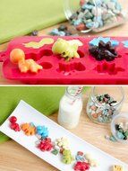 StarPack Premium Silicone Dinosaur Molds (2 Pack) &ndash; Perfect for Dinosaur Gummies, Chocolates, Candies and Ice...