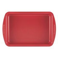 SilverStone Hybrid Ceramic Nonstick Bakeware Covered Cake Pan, 9-Inch x 13-Inch, Marine Blue N3