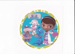 8&quot; ~ Doc McStuffins Birthday ~ Edible Image Cake/Cupcake Topper!!!