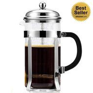 Mr Coffee Maker | Exclusive 34 Oz/8cups French Coffee Press Maker Espresso | Premium Glass and Stainless Steel... N3