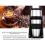 Coffee Machine Yummy Sam® Professional Coffee Maker Single Serve Personal Filter Dispensing Coffee Machine 2 in... N5