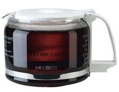 Mr. Coffee PD12-1 10-12 Cup Replacement Decanter for AD, AR, BL, PR, MP, UTC403, GBX12, White