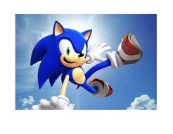 Sonic the Hedgehog Edible Image Photo Sugar Frosting Icing Cake Topper Sheet Personalized Custom Customized Birthday... N2