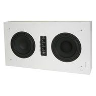 DLS Flatsub Stereo-One White Bluetooth 2.1 Class D Amplifier Active Subwoofer