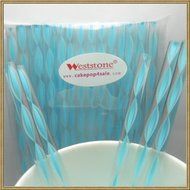 Heavy duty - 40pcs 6 in x 7/32 Acrylic Sticks For Cake Pops or Candy Apple (Clear Bubble) N6