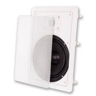 Acoustic Audio MT8 8-Inch Rectangle 2 Way Speaker with Crossover (White)