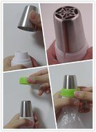 Home Papa Russian Piping Tips Icing Nozzles (Pack of 23): for Cakes Cupcakes Decoration - 7 for Flowers and 2... N5