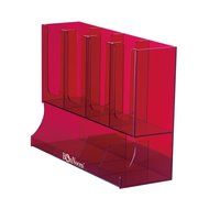 BonNoces Black Acrylic Coffee Condiment Organizer Cups Holder Dispenser for Lids and Cups with Same Size Four... N8