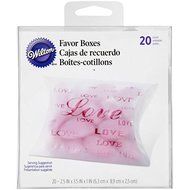 Wilton LOVE Pillow Favor Boxes 1006-1032, 20 Count