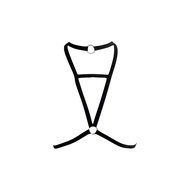 Underwear, PHOTNO Alluring Women Harness Bra Elastic Cage Bra Strappy Hollow Out Bra Bustier N12