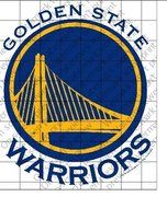 Golden State Warriors Licensed Edible Cake Topper #3696 N2