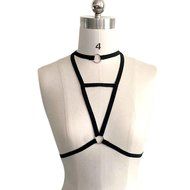 Underwear, PHOTNO Alluring Women Harness Bra Elastic Cage Bra Strappy Hollow Out Bra Bustier N13