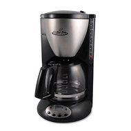 Original Gourmet Food Co. CP12BP Home/Office Euro Style Coffee Maker, Black/Stainless Steel