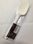 PHT Silicone Spatula Spoon Brush , 8", Set of 3 White N5