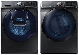 Samsung Innovative "ADD-A-WASH" Laundry System Feauturing 27 Inch 4.5 cu. ft. Front Load Washer with Super Speed... N4
