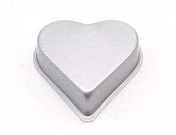 Astra shop Non-Stick Mini Heart Pan Cake Pan, Set of 4 N4