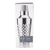 Seneca&trade; Stainless Steel Faceted Cocktail Shaker by Viski N3