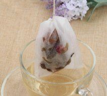 Pack of 100pcs Disposable Empty String Drawstring Tea Dregs Filter Paper Bags for Loose Tea Herbs Spice Bouquet... N2