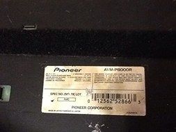 Pioneer Avmp8000R Audio.Video Entertainment Receiver With Dvd Control (PIONEER AVMP8000R) N3