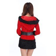 Christmas Fancy Dress ,BeautyVan Women Sexy Santa Christmas Costume Fancy Dress Party Outfit (Black) N7