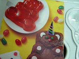 Wilton 1991 Little Bears Cake Pan Jello Mold 2105 9437 N3