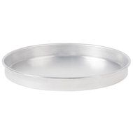 American Metalcraft A4009 9" x 1" Standard Weight Aluminum Straight Sided Pizza Pan