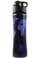 Stainless Steel Reusable Bottle - Earth Map