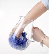Artcome 64 Oz Large Heat Resistant Water Carafe with Stainless Steel Lid, Borosilicate Glass Beverage Pitcher... N5