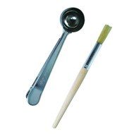 Coffee Grinder Set-Kitchen Life, Stainless Steel Quality- Keeps Your Coffee Fresh- Conical Burr Mill- Coffee Spoon... N6