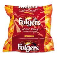 Folgers&reg; Coffee Filter Packs, Classic Roast, .9Oz, 160/Carton