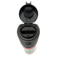 Casaware Trio Tea Infuser - Filter - Travel Tumbler with 2-way Leaf Compartment 12 Ounce (Black) N7