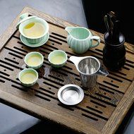 Yoassi Brew-in-mug Teapot Extra Fine Mesh Tea Strainer Infuser Steeper 18/8 Stainless Steel Strainer with Lid... N4