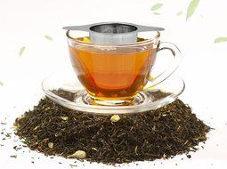 Yoassi Brew-in-mug Teapot Extra Fine Mesh Tea Strainer Infuser Steeper 18/8 Stainless Steel Strainer with Lid... N5