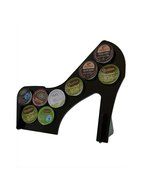Marketing Holders Black High Heel 9 K Cup Dispenser Coffee Keurig tree pod holder dolce gusto