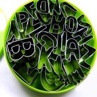 BESTIM Alphabet Shape Mould Fondant Biscuit Cake Box N5