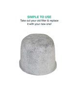 12 Capresso 4440.90 Charcoal Coffee Filters, Fits TEAM # 454, Designed &amp; Engineered by Crucial Coffee N3