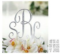 Lillian Rose Rhinestone, Monogrammed Letter 3, 4.5-Inch, Silver